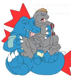 . animated anthro feraligatr furry machoke male_only nintendo pokemon pokemon_(species)