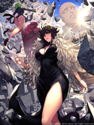 fubuki (one-punch man) from one-punch man by xaxak