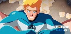 animated bara blowjob bobby_drake cock cookiecatart dick fellatio gay human_torch human_torch_(marvel_rivals) iceman johnny_storm male male_only marvel marvel_comics marvel_rivals oral penis ripping_clothes ripping_clothing sound sucking sucking_penis tagme veiny veiny_penis video yaoi
