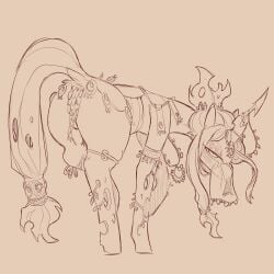 changeling from friendship is magic by cold-blooded-twilight