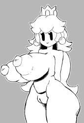 paper peach from mario (series) by cherrycheru