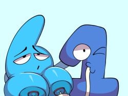 61 algebralien ambiguous_gender anthro battle_for_dream_island bfdi big_breasts breasts female huge_breasts jacknjellify jnj milk milk_pump object_show object_show_community object_shows one_(bfdi) osc six_(bfb) the_power_of_two tirathecreator tpot tube tube_in_mouth x_finds_out_his_value xfohv
