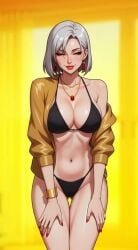 1girls 2girls 3d 3d_animation ai_generated animated balls big_ass bikini club duo female g16:9_aspect_ratio game_cg games glasses gym halloween latex leggings light-skinned_female light-skinned_male male male_moaning milf moan moaning mobile_game nutaku pussy sexy short_video shorter_than_30_seconds sitting sofia sound stockings stripes swimsuit tagme teenager testicles vanessa video video_game video_games wet_wealth