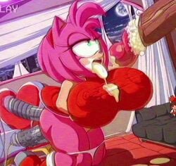1boy 1girls amy_rose angelauxes animated big_breasts breasts cock_worship cum cum_drunk cum_in_mouth cum_on_body cum_on_breasts dr._eggman female filthy_penis furry green_eyes male mp4 on_knees open_mouth penis pink_fur rape sex_toy smegma sonic_(series) sound straight stroking_penis tagme video