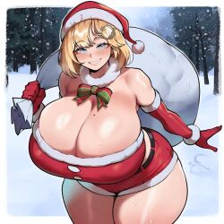 watson amelia from christmas by ameanon