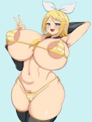 kagamine rin from vocaloid by vulcan60mm