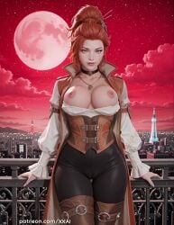 ai_generated bouncing_breasts elsa_bloodstone elsa_bloodstone_(marvel_rivals) marvel marvel_comics marvel_rivals tagme video