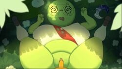 1boy 1boy1girls 1girl1boy 1girls 2025 2d @_@ animated big_breasts bottomless breast_clap breasts breasts_bigger_than_head chubby chubby_female cock detailed_background dick female glasses green_body green_skin loop male orange_body outdoor_sex outdoors outside outside_sex peak-chan_(okgaki) peak_(videogame) penetration penis penis_in_pussy pootisspicy pussy rape scout_(peak) sex shoes sleep_molestation somnophilia straight straight_sex thick_thighs thighs twitter_link vagina vaginal_penetration