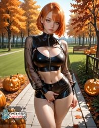 oc from halloween by alyxhub