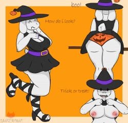 toriel from halloween by dangermons