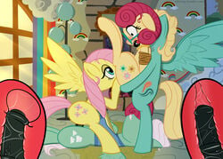 anal anal_sex anthro blush bondage bound cunnilingus family father_and_daughter female fluttershy_(mlp) friendship_is_magic gentle_breeze_(mlp) incest male mother_and_daughter mother_and_son my_little_pony n0nnny oral penetration penis posey_shy_(mlp) reverse_forced_oral sex smooth_skin straight vaginal_penetration yuri zephyr_breeze_(mlp)