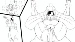 clothed_sex full_nelson monochrome sequential sex street_fighter tagme text
