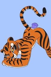 tigress master_tigress kung_fu_panda kung_fu_panda_4 furry furry_only furry_female anthro anthro_penetrated dildo dildo_in_ass dildo_insertion anal anal_penetration anal_insertion stripes striped_body 2d 2d_(artwork) 2d_artwork strykersart dreamworks feline feline_humanoid felid pantherine tiger tiger_ears tiger_girl tiger_tail tiger_print