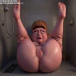 1girls 4k ai_generated areolae ass ass_focus back_at_the_barnyard barnyard_(film) bbw big_ass big_belly big_breasts breasts butt_focus feet female female_only hi_res highres huge_hips kneeling large_ass large_breasts matronai_(artist) nickelodeon nipples nora_beady patreon patreon_username pinup pussy shower solo solo_female stable_diffusion thick thick_ass thick_legs thick_thighs twitter_username wet wet_body wide_hips presenting presenting_pussy legs_up