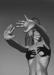 deltarune female hands_casting_shadow reference_image tagme treachery undertale undertale_(series) undyne