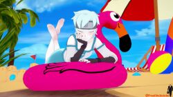 1boy 1girls 3d ahe_gao animated barefoot beach big_ass blonde_hair boruto:_naruto_next_generations breasts business_suit business_woman busty busty_female dress feet female femboy glasses ice_cream jiggle kissing koikatsu long_tongue male mitsuki_(naruto) naruto_(series) pron-mimimister rule_63 short_hair sissy smile solo sound sucking summer tagme titties tongue trap twerking video