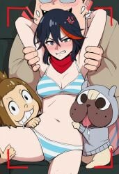 age_difference ai ai_generated angry angry_face big_ass big_breasts blackmail boobs boobs_out breasts_out camera canonical_scene creampie dilf dog drooling embarrassed embarrassed_female father_and_son feral feral_on_female group guts_(kill_la_kill) imminent_blackmail imminent_rape imminent_sex kill_la_kill looking_at_camera looking_at_viewer mankanshoku_barazou mankanshoku_mataro matoi_ryuuko molestation older_female older_female_and_younger_male older_male older_male_and_younger_female recording recording_on_phone recording_video restrained shimapan size_difference striped_bra striped_clothing striped_panties surrounded surrounded_by_men taking_picture tomboy underwear younger_female younger_male