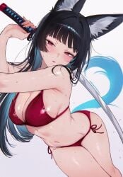 hoshimi miyabi from zenless zone zero by qiandaiyiyu