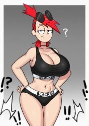 frankie foster from blacked by grey impact