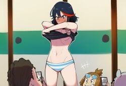 age_difference ai ai_generated angry angry_face big_ass big_breasts blackmail boobs boobs_out breasts_out canonical_scene caught creampie dilf dog drooling embarrassed embarrassed_female exhibitionism father_and_son feral group guts_(kill_la_kill) imminent_blackmail imminent_rape imminent_sex kill_la_kill mankanshoku_barazou mankanshoku_mataro matoi_ryuuko older_female older_female_and_younger_male older_male older_male_and_younger_female phone recording recording_on_phone recording_video shimapan size_difference striped_bra striped_clothing striped_panties surrounded surrounded_by_men taking_picture tomboy underwear undressing voyeurism younger_female younger_male