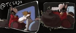 2026 :3 abdominal_bulge absurd_res ambiguous_anthro ambiguous_gender ambiguous_penetrated ambiguous_prey anthro anthro_on_anthro anthro_penetrated anthro_penetrating anthro_penetrating_anthro anthro_pred anthro_prey ashe_(kibibyte) before_and_after begging_for_mercy bell bell_collar belly belly_on_ground ben_(benbendadeer) big_belly big_penis biped black_belly black_body black_ears black_eyelids black_eyes black_face black_fur black_nose black_tail black_text black_tuft blep blorp blue_bottomwear blue_clothing blurred_text bottomless bottomless_anthro bottomless_male bottomwear brown_hair calling_for_release cheek_tuft churn clenched_eyes closed_smile clothed clothed_ambiguous clothed_anthro clothed_male clothing collar curved_text dark_stockings dark_thigh_highs dialogue digestion digestion_noises digital_media_(artwork) digital_painting_(artwork) distorted_text domestic_cat drawstring_hoodie drawstring_topwear duo ear_piercing ear_ring ears_up english_description english_text erection eyes_closed face_imprint facial_tuft fatal_vore felid feline felis fellatio floating_whiskers fluffy fluffy_tail full-length_portrait fully_clothed fully_clothed_ambiguous fully_clothed_anthro fully_inside fur genitals glistening glistening_eyes green_text grey_clothing grey_hoodie grey_topwear hair half-closed_eyes hand_on_belly hand_on_ground hand_on_leash hand_on_own_belly hi_res holding_leash holding_object hood_down hoodie huge_belly huge_penis i_love_you imminent_death imprint ineffective_clothing interrupted_speech jingle_bell jingle_bell_collar leash leash_pull leashed_anthro legwear lidded_eyes light lighting long_sleeves looking_aside looking_at_belly looking_at_own_belly looking_at_self looking_down looking_down_at_belly looking_down_at_self low-angle_view male male/ambiguous male_(lore) male_anthro male_penetrating male_penetrating_ambiguous male_pred mammal messy_hair monotone_belly monotone_body monotone_bottomwear monotone_clothing monotone_face monotone_fur monotone_genitals monotone_hair monotone_hoodie monotone_legwear monotone_penis monotone_stockings monotone_thigh_highs monotone_topwear motion_lines mouth_closed mph! muffled name_drop name_in_dialogue narrowed_eyes one_eye_closed onomatopoeia oral oral_penetration painting_(artwork) penetration penile penis penis_in_mouth piercing pointy_ears portrait prick_ears red_clothing red_hoodie red_legwear red_stockings red_thigh_highs red_topwear ring_piercing rumbling_stomach same_size_vore satisfied sex sex_with_pred shaded shadow shlorp side_view signature sitting sitting_on_ground slurping smile smug sobbing soft_shading soft_vore sound_effects speech_bubble stockings tail talking_to_another talking_to_pred talking_to_prey tcsrjx text thigh_highs three-quarter_view tongue tongue_out topwear tuft twitter_handle unwilling_prey vore vowelless vowelless_sound_effect vowelless_vocalization white_body white_collar white_drawstring white_ears white_face white_fur white_hair white_inner_ear white_penis white_tail white_text white_tongue wrinkles_in_clothes yellow_sclera