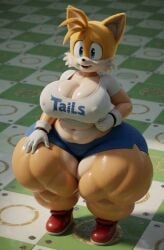 1girl accident ai_generated ai_voice_acted anthro awokose breasts busty cleavage dat_ass experiment furry genderswap_(mtf) huge_ass huge_breasts huge_butt male_to_female rule_63 sonic_the_hedgehog sonic_the_hedgehog_(series) sound tagme tails tails_the_fox tailsko transformation video voluptuous_female