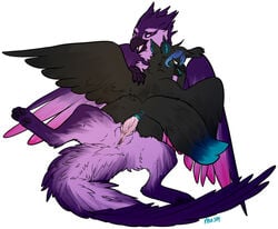 alyssa anthro arith_(arith_the_gryphon) arith_the_gryphon avian beak bird cum cum_inside cuntboy cuntboy_sans_balls duo erection feathered_wings feathers female feral fur gryphon herm hermaphrodite intersex maim male maleherm multi_genitalia open_mouth penetration penis prehensile_penis pussy sex straight talons tapering_penis vaginal_penetration wings