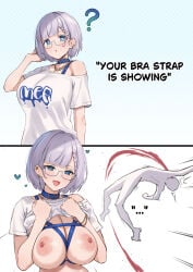 Bra Strap Is Showing (Meme) Rule 34 Image