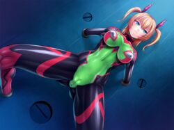 bodysuit breasts female lilith-soft sharla_clarisse solo taimanin_asagi_battle_arena tied_hair twintails vuccha