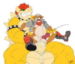 anal anal_sex animal_genitalia animal_penis anthro anus armband balls big_balls big_dom_small_sub big_penis bowser canine canine_penis claws collar crossover cum cum_in_ass cum_inside cum_on_balls cumshot duo ejaculation erection excessive_cum forced fox fox_mccloud fur furry grin horn huge_cock humanoid_penis hyper hyper_penis inflation interspecies knot larger_male male male_only male_penetrating mammal mario_(series) multiple_boys nintendo nude orgasm pectoral_bulge penetration penis penis_shaped_bulge rape reptile ridiculous_fit scalie sex shell size_difference smaller_male smile spikes star_fox stomach_bulge teeth torn_clothing wolfblade