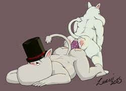 anal ass_to_ass dildo father father_and_son leevi_(artist) male male_only moomin moominpappa moomintroll parent sex_toy son the_moomins