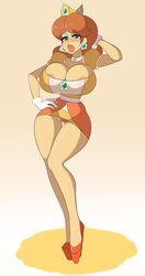 princess daisy from mario (series) by sealguy