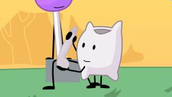 battle_for_dream_island battle_for_dream_island_again bfdi bfdia cum cumshot futanari handjob ketix0 lollipop_(bfdi) object_shows on_knees osc penile_masturbation penis pillow_(bfdi) smile smiling stroking_penis tagme video