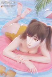 1girls 2026 3d 3d_(artwork) ass bikini bikini_aside bikini_bottom bikini_top breasts breasts_out brown_hair butt cute dota_2 feet feet_together feet_up female female_focus female_only foot_fetish lavandyra light-skinned_female light_skin lips marci marci_(dota) nails partially_clothed partially_clothed_female pool pool_ball pool_float pool_toy poolside soft_breasts soft_thighs solo solo_female squished_breasts sunlight sunny thighs twintails twintails_(hairstyle) water wet white_nails wrinkled_feet yellow_bikini yellow_bikini_bottom yellow_bikini_top yellow_eyes