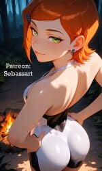 gwen tennyson from patreon by sebassart