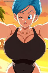 bulma from dragon ball by cidrex