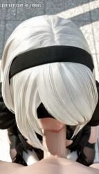 1girls 1girls1boy ai_generated animated animation beautiful blowjob blowjob_face breasts cum cute cute_face deepthroat female fevideos hi_res highres licking_penis naked nier:_automata nude original_character sex smooth_skin straight sucking sucking_penis tagme video yorha_2b