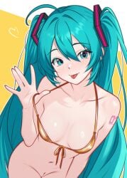 hatsune miku from vocaloid by anb (anb draws)