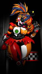 scrap baby from five nights at freddy's by venasreturn1