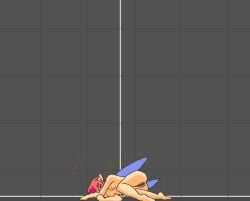 eluku fainted fairy fairy_fighting female nude on_side