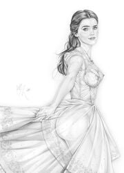 actress armando_huerta ass beauty_and_the_beast belle breasts celebrity covered_breasts covered_nipples dat_ass disney disney_princess dress emma_watson erect_nipples eyebrows eyelashes female female_only hips large_breasts legs lips long_dress long_hair looking_at_viewer monochrome nipples see-through see-through_clothing see-through_dress sideboob solo tagme thighs translucent translucent_clothing translucent_dress