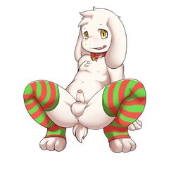 1boy 2d 3_toes anthro anthro_male anthro_only anus asriel_dreemurr balls bell_collar blush caprine clothing collar erection fur furry furry_male furry_only goat humanoid humanoid_male humanoid_only humanoid_penis legwear male male_only mammal mammal_humanoid monster nipples open_mouth penis sagemerric simple_background slightly_chubby solo stockings toes uncut undertale undertale_(series) video_games white_balls white_fur white_penis yellow_eyes