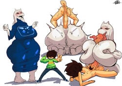 2025 5_fingers 5_toes age_difference aged_up anal anal_penetration anthro ass balls big_ass big_balls big_breasts big_butt big_penis blowjob blush bodily_fluids boss_monster boss_monster_(undertale) bovid breast_play breasts butt caprine claws clothed clothed_anthro clothed_female clothed_male clothing deltarune digital_media_(artwork) doodle duo feet female finger_claws fingers floppy_ears fully_clothed fully_clothed_anthro fully_clothed_female fully_clothed_male genitals goat goat_mom hair hair_between_eyes hair_over_eyes hi_res horn huge_ass huge_balls huge_breasts huge_butt huge_cock huge_penis human incest incest_(lore) kris_(deltarune) kris_dreemurr licking licking_penis long_tongue male male/female mammal mature_female mother mother_(lore) mother_and_son mother_and_son_(lore) north_star_500 nude nude_anthro nude_female nude_human nude_male open_mouth overweight penetration penis pubes repost saliva sex simple_background size_difference son son_(lore) titfuck toe_claws toes tongue tongue_out toriel toriel_(deltarune) undertale_(series) white_background