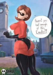 elastigirl from disney by sixul world