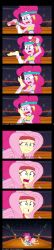 2girls absurdres artist_request barefoot dialogue edit english_text equestria_girls feet female_focus females_only fighting fluttershy_(eg) foot_fetish foot_focus foot_lick foot_play foot_tease foot_torture funny highres humiliation licking_foot licking_sole my_little_pony page_number pink_hair pink_skin pinkie_pie_(eg) screaming shoe_removed soles spongebob_reference stirrup_legwear stirrups text this_is_personal toes tongue_on_foot tongue_out wrestling wrestling_outfit wrestling_ring yellow_skin