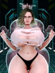 1futa 1girl 1girl1futa 1girls 3d back_view big_breasts big_thighs blonde_hair bust busty busty_female capcom child_bearing_hips comic comic_page curvaceous curvy curvy_body curvy_female curvy_figure dialogue dickgirl female_tyrant futa futanari glasses grace_ashcroft grey_body laboratory large_breasts lingerie mature mature_female monster monster_on_female muunsfw muunsfw3d nipples nude nude_futa panties resident_evil resident_evil_9:_requiem size_difference slim_waist torn_clothes torn_shirt tyrant uncensored voluptuous voluptuous_female voluptuous_futa waifu white_body wide wide_hips wide_thighs