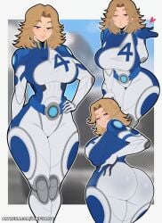 invisible woman from fantastic four by waifubase