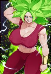 kefla from dragon ball by neontetrix