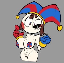 pomni (the amazing digital circus) from the amazing digital circus by jaqartdood