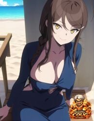tadasugawa_rei nukitashi:_the_animation stable_diffusion ai_generated ai_assisted coug big_breasts